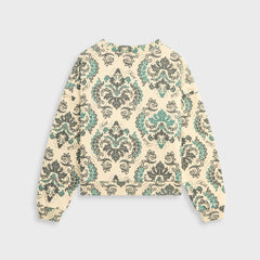 Kith Kids Damask Floral Nelson Crew - Eternal