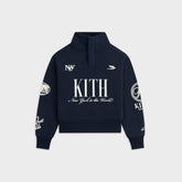 Kith Kids Logo Hunter Pullover - Nocturnal