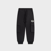 Kith Kids Williams Cargo Sweatpant - Black
