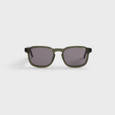 Kith Napeague Sunglasses - Green Crystal / Grey