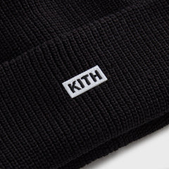 Kith Classic Beanie - Black