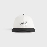 Kith Twill Two Tone New York Script Aaron Cap - Black
