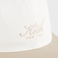 Kith Twill Two Tone New York Script Aaron Cap - Canvas