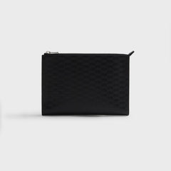 Kith Monogram Zipper Pouch - Black
