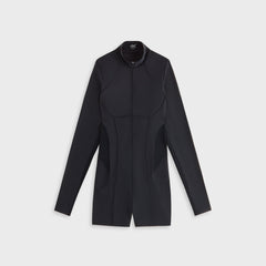 Kith Women Hani Active Long Sleeve Romper - Black