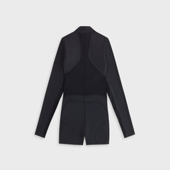 Kith Women Hani Active Long Sleeve Romper - Black