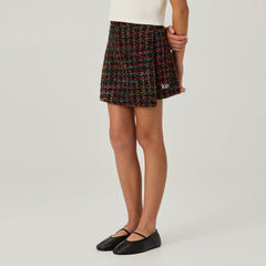 Kith Kids Novelty Textured Phoebe Skirt - Black