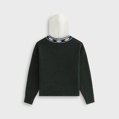 Kith Kids Knit Combo Lewis V-Neck - Stadium