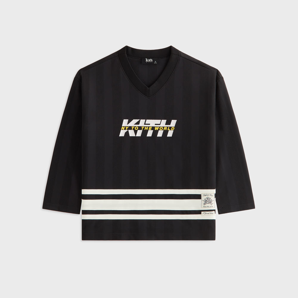 Kith Kids Logo Malik Jersey - Black
