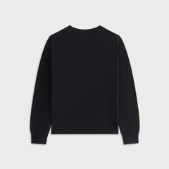 Kith Kids Apple Logo Graphic Long Sleeve Tee - Black