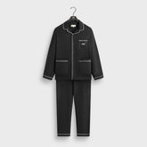 Kith Crest Monogram Pajama Set - Black