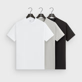 Kith 3-Pack Undershirt - White / Heather Grey / Black