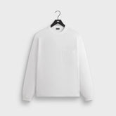 Kith Long Sleeve Leonard Pocket Tee - White