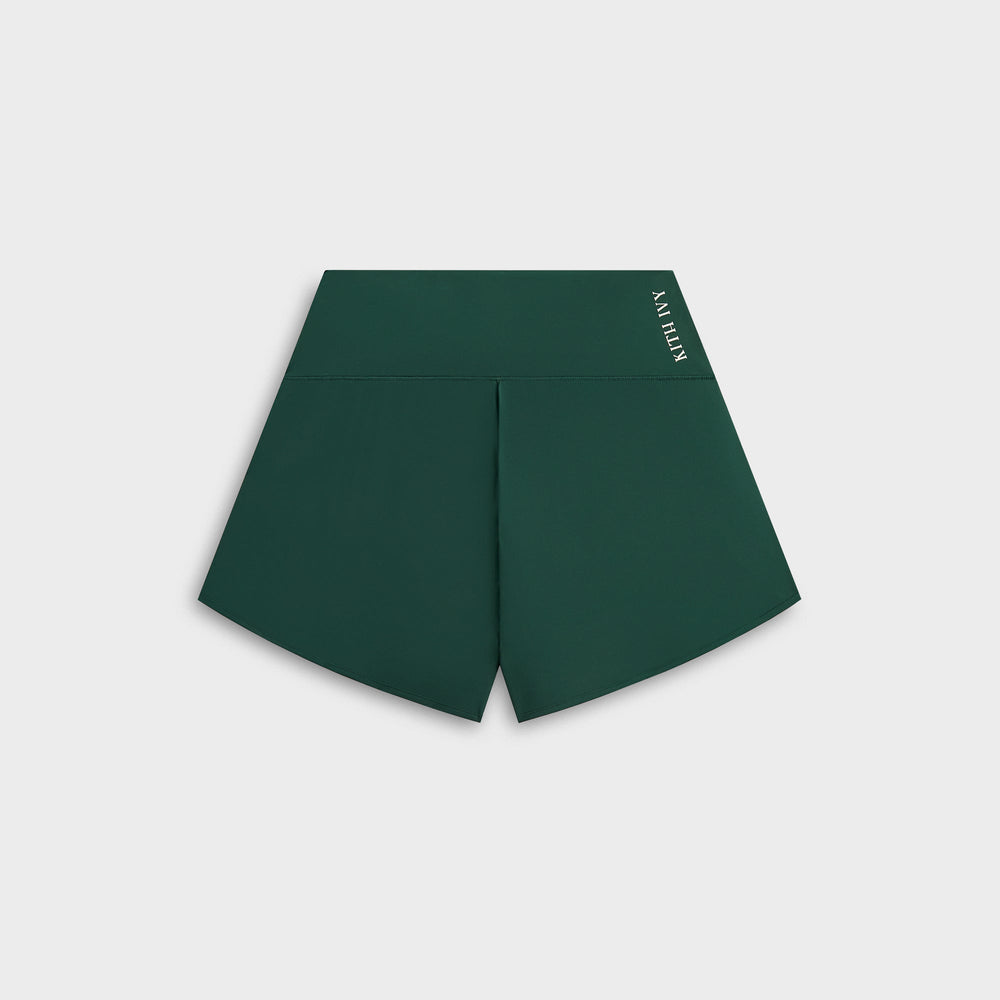 Kith Ivy for Wilson Women's Lined Split Court Short - Ivy Green
