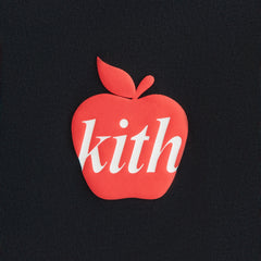 Kith Kids Apple Logo Graphic Long Sleeve Tee - Black
