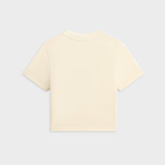 Kith Kids Signature Logo Mulberry II Tee - Sandrift