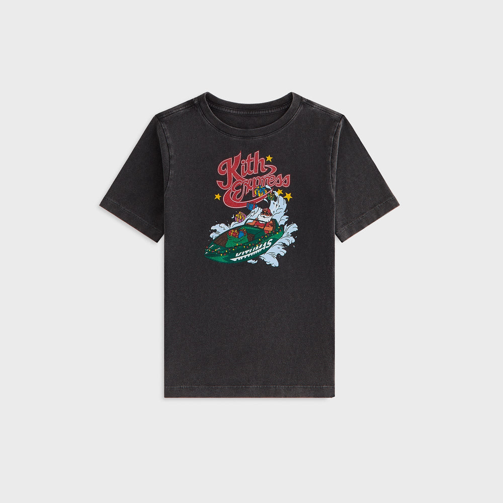 Kithmas Kids Express Vintage Tee - Black