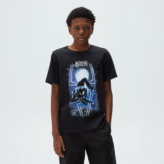 Marvel Kith Kids Symbiote Spiderman Vintage Tee - Black