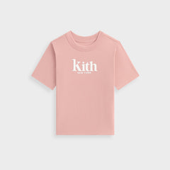 Kith Kids Classic Mott Tee - Dusty Quartz