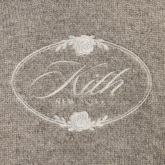 Kith Kids Cropped Celyse Sweater Hoodie - Graphite