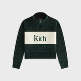 Kith Kids Color-Block Chenille Hunter Quarter Zip - Stadium