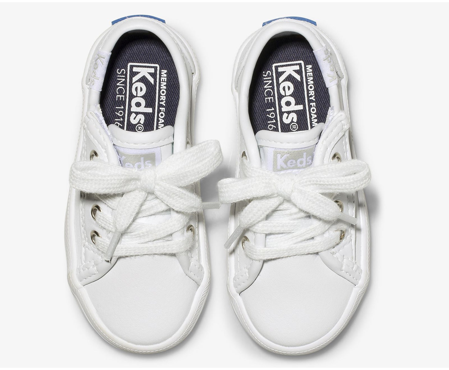 Little Kid's Kickstart Jr. Leather Sneaker White Leather