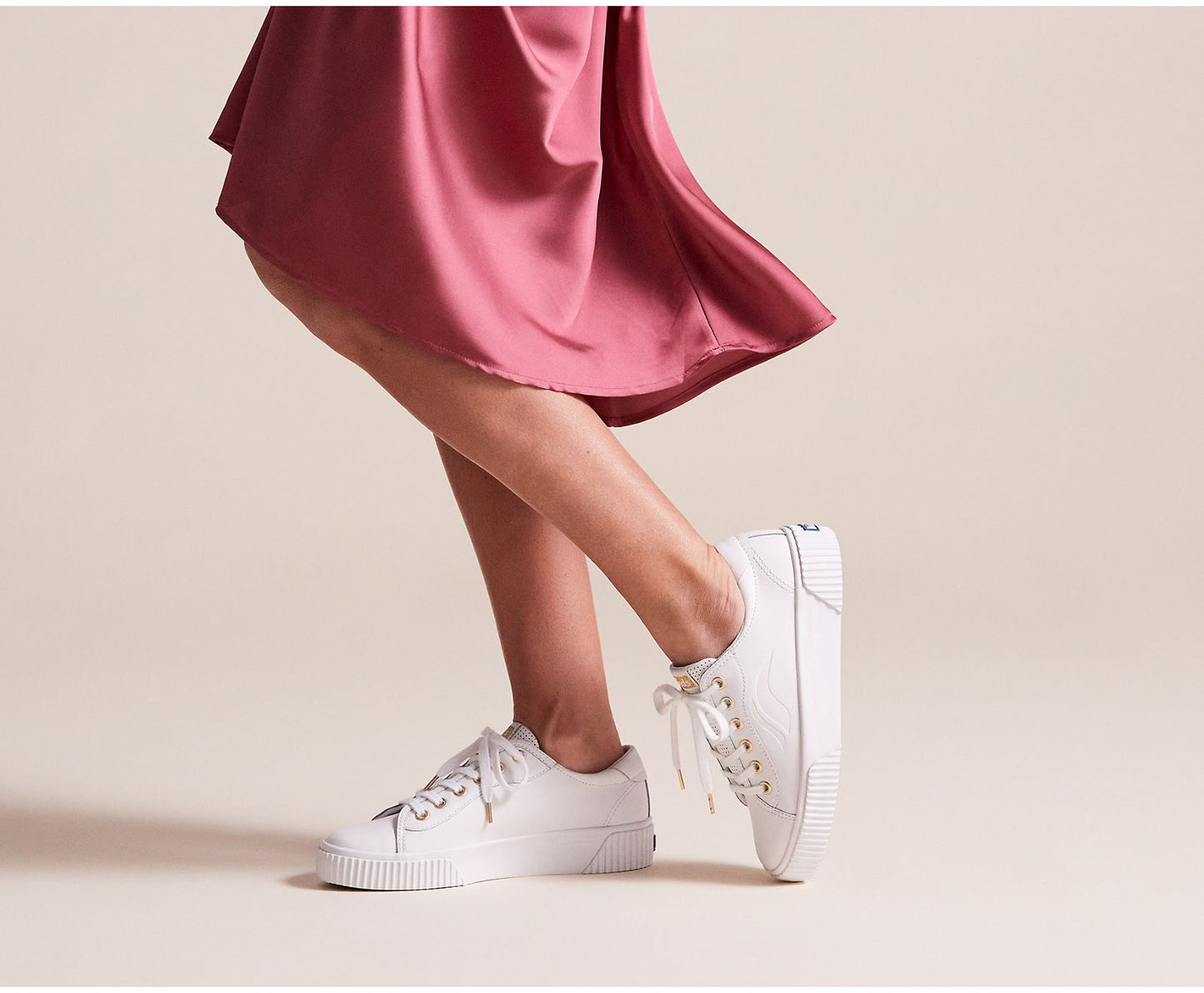 Crew Kick Alto Leather White