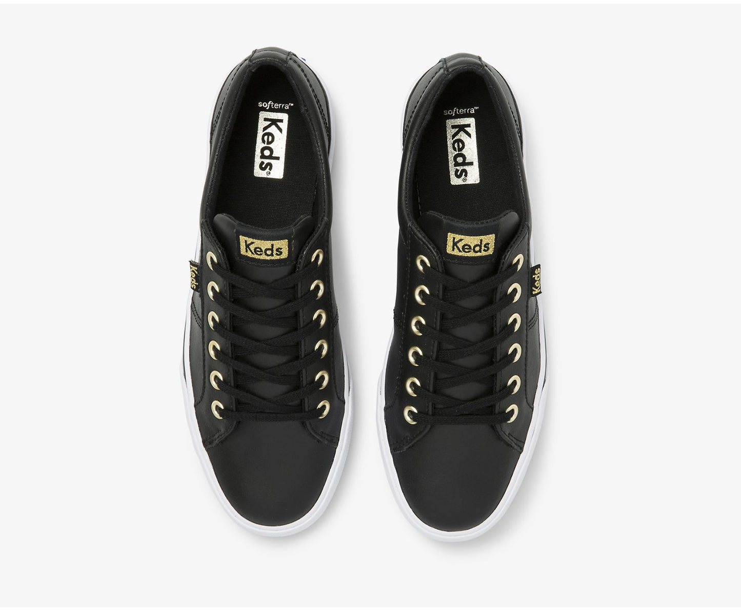 Jump Kick Duo Leather Black