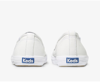 Champion Slip On Leather White