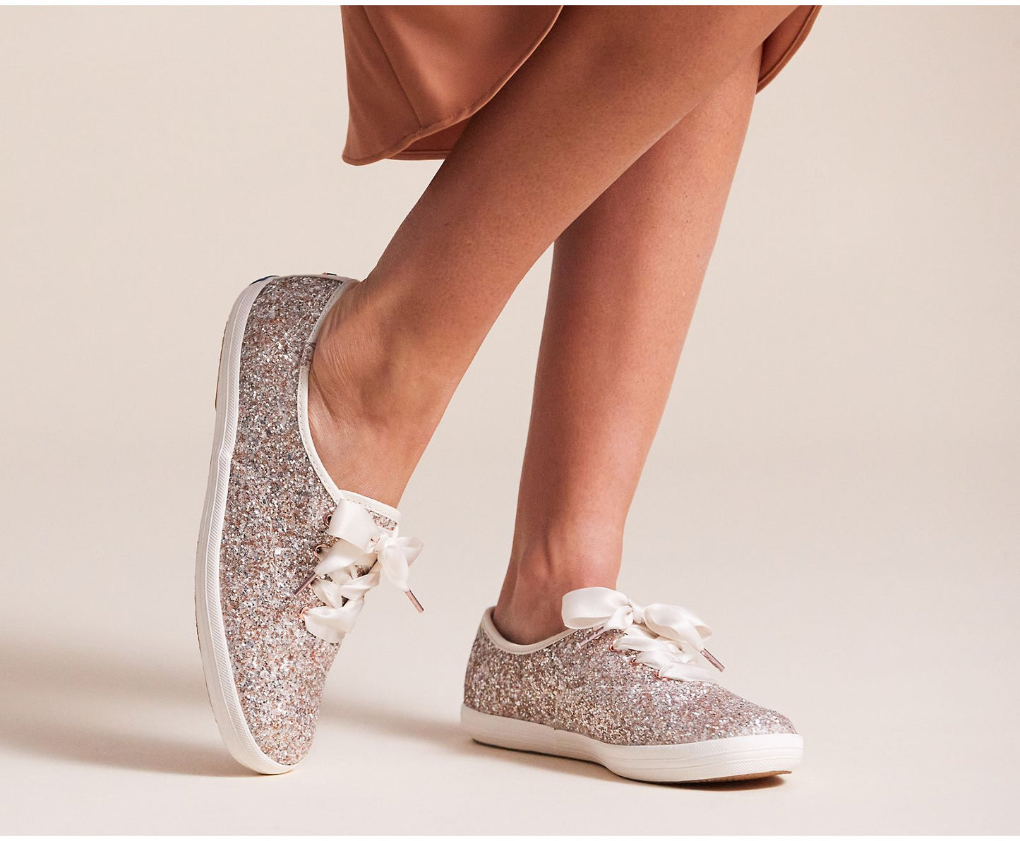 x kate spade new york Champion Glitter Rose Gold Multi