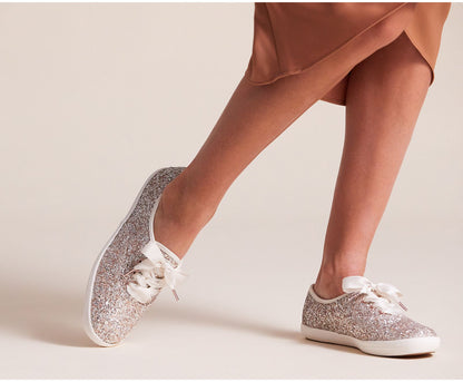x kate spade new york Champion Glitter Rose Gold Multi