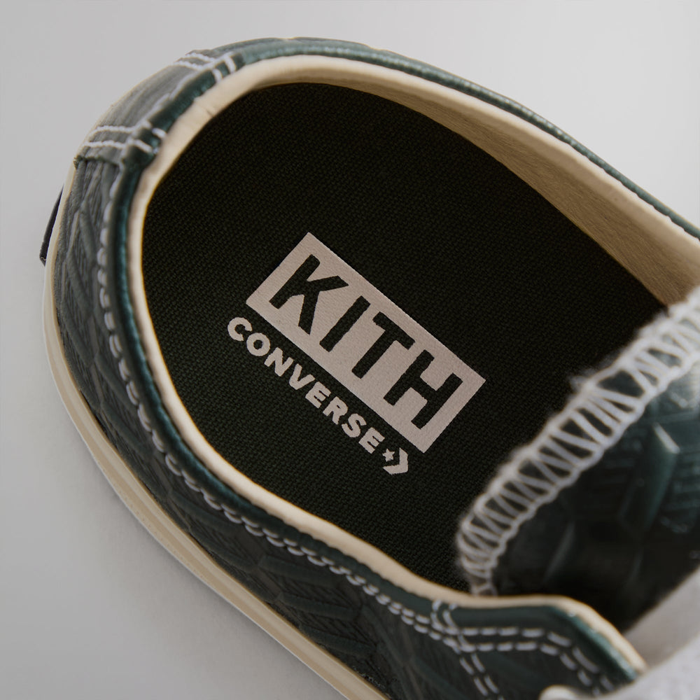 Kith for Converse Chuck Taylor All Star 1970 Ox - Black / Scarab / Egr