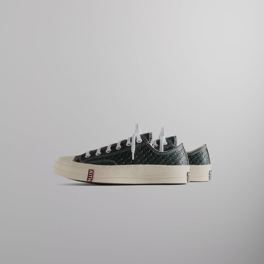 Kith for Converse Chuck Taylor All Star 1970 Ox - Black / Scarab / Egr
