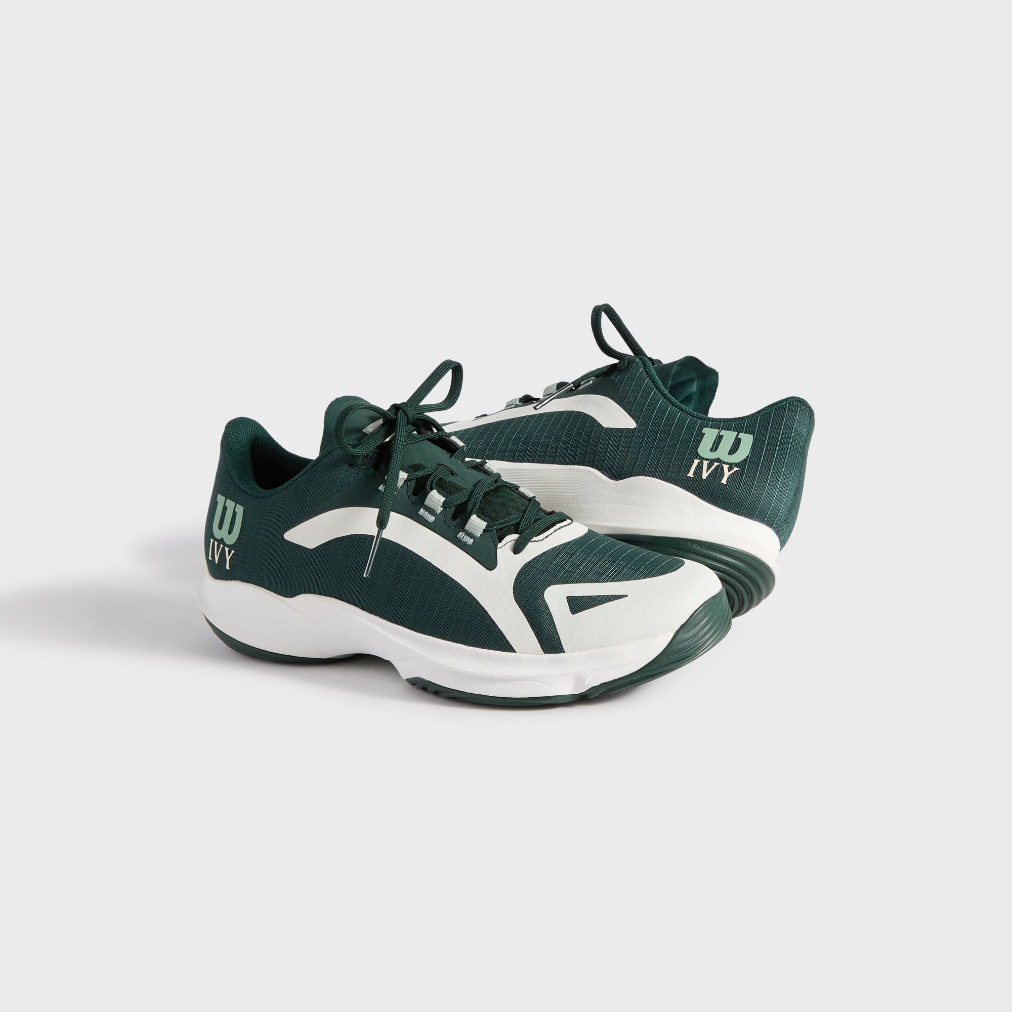 Kith Ivy for Wilson Hurakn Pro RS - Pine Grove / White / Aqua Gray