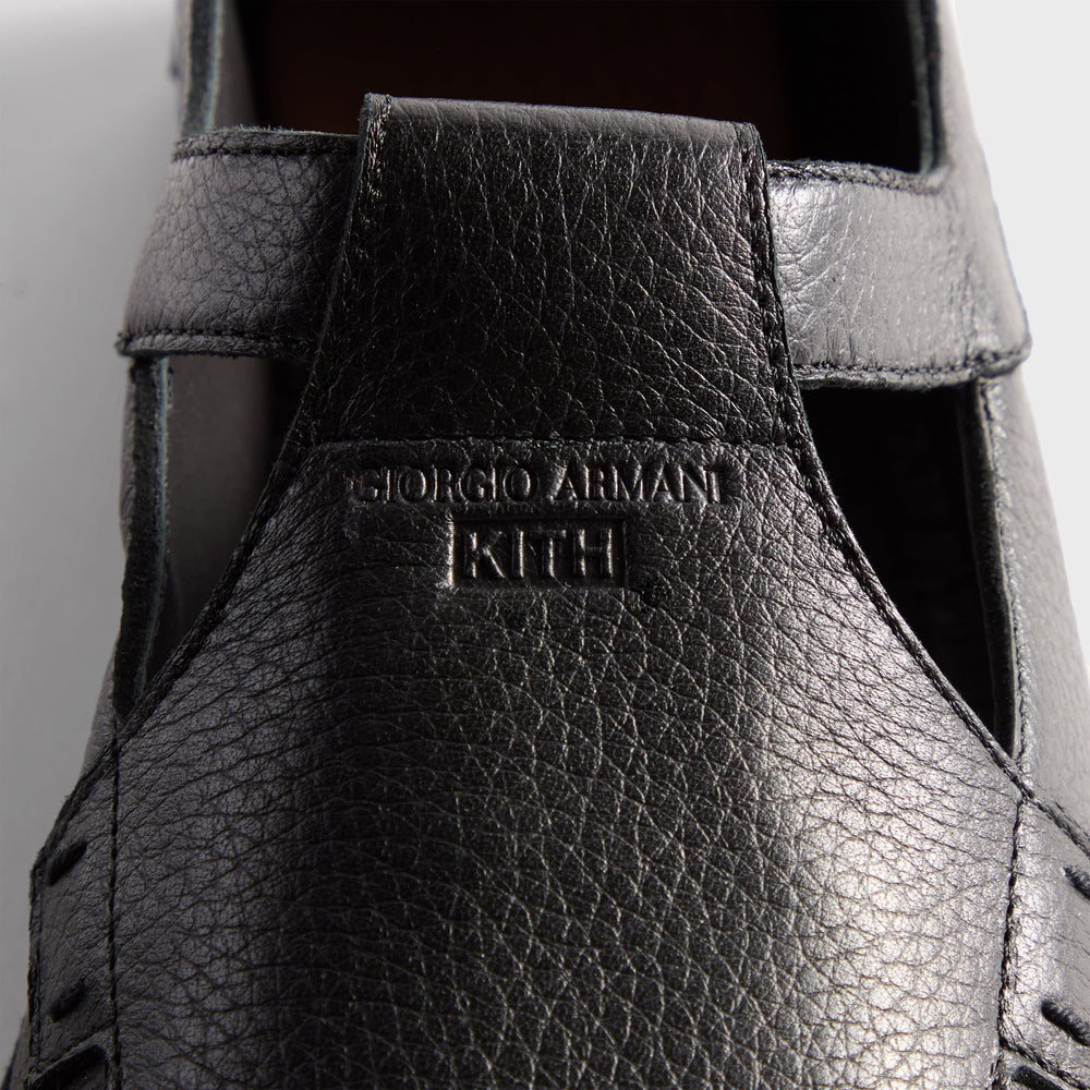 Giorgio Armani & Kith Espadrilla - Deer Black