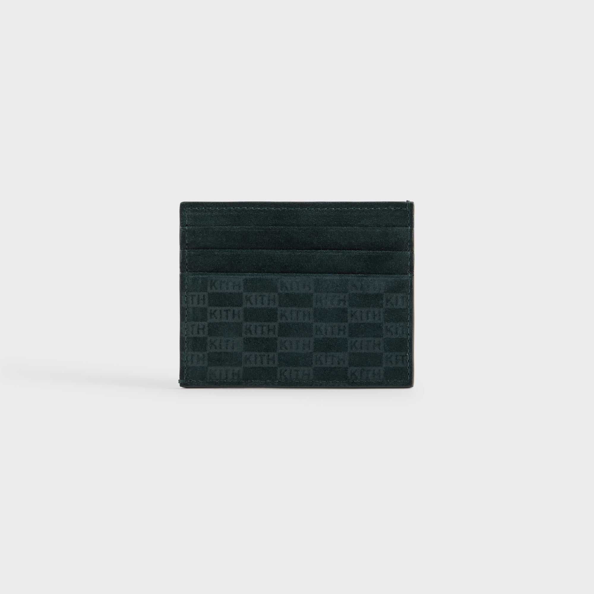 Kith Monogram Suede Card Holder - Stadium