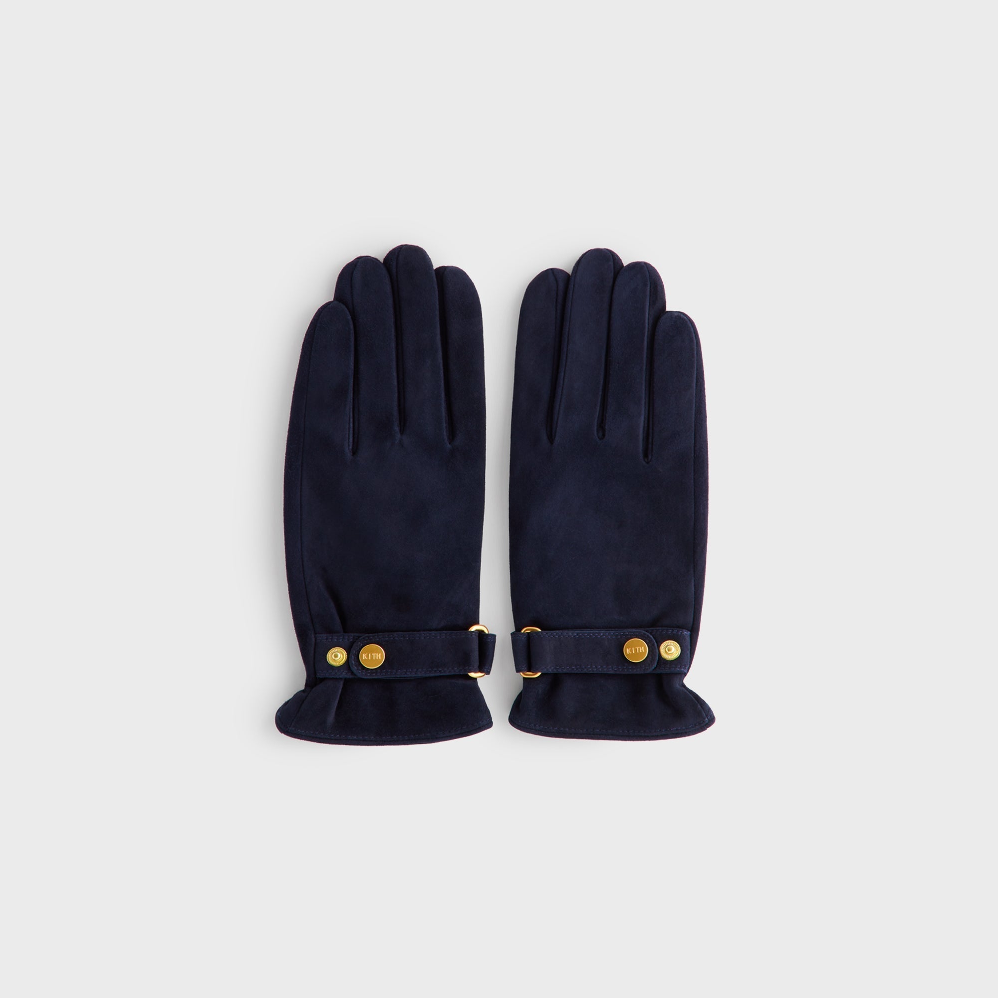 Kith Manhattan Suede Gloves - Ink