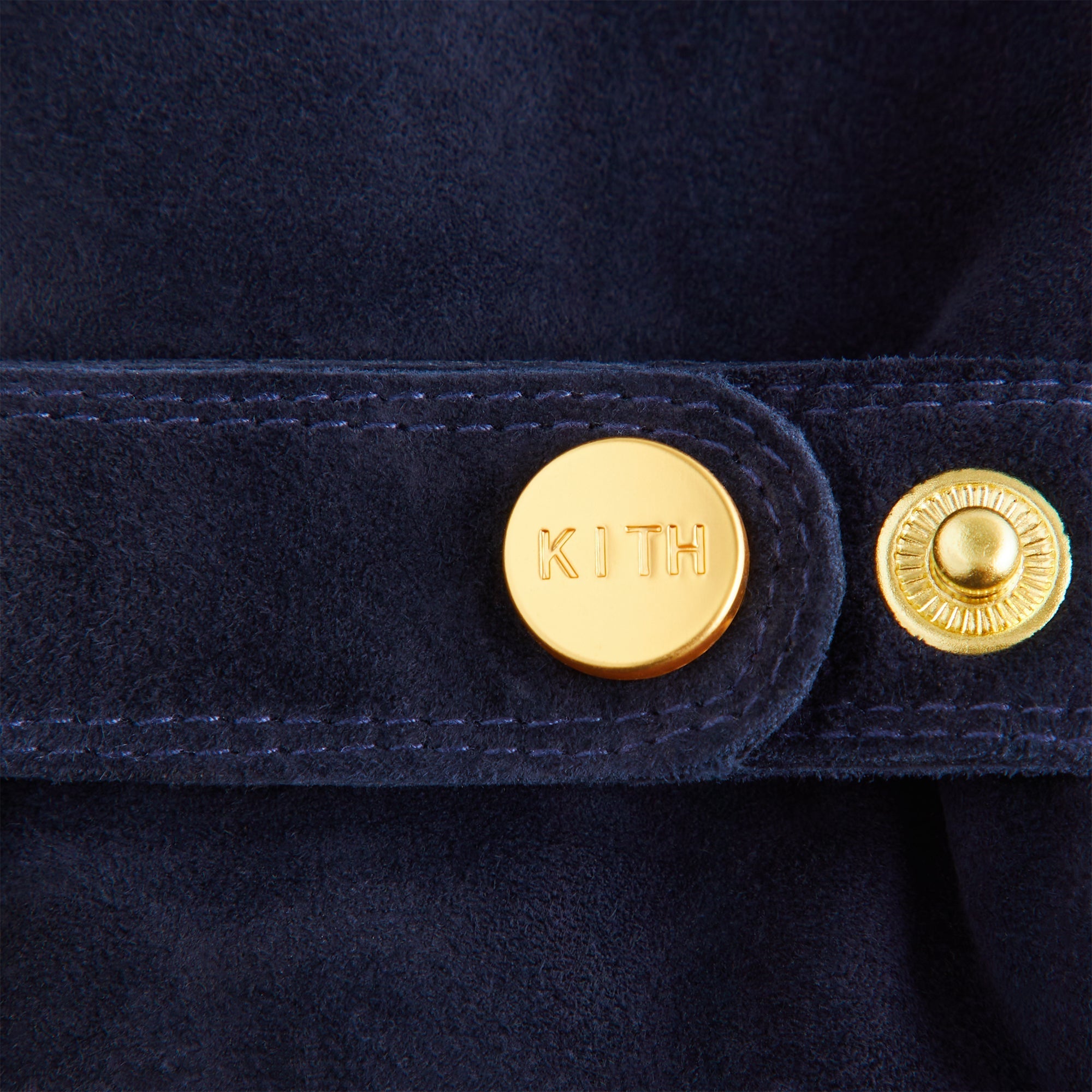 Kith Manhattan Suede Gloves - Ink