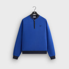 Kith Quarter Zip Terry Nelson Crewneck - Cyclone