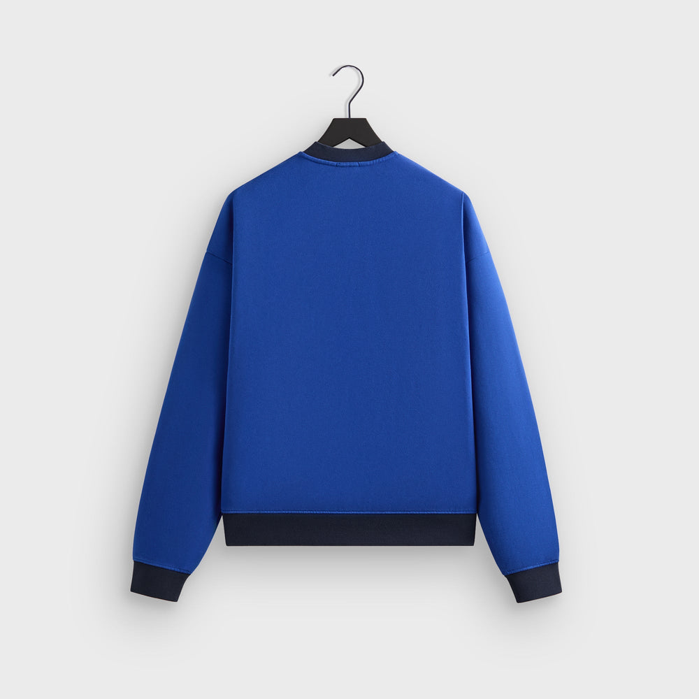 Kith Quarter Zip Terry Nelson Crewneck - Cyclone