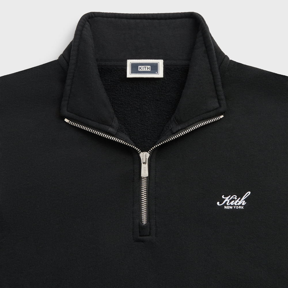 Kith Nelson Quarter Zip - Black
