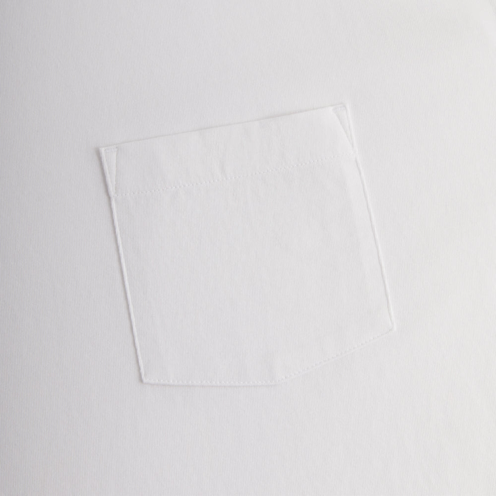 Kith Long Sleeve Leonard Pocket Tee - White