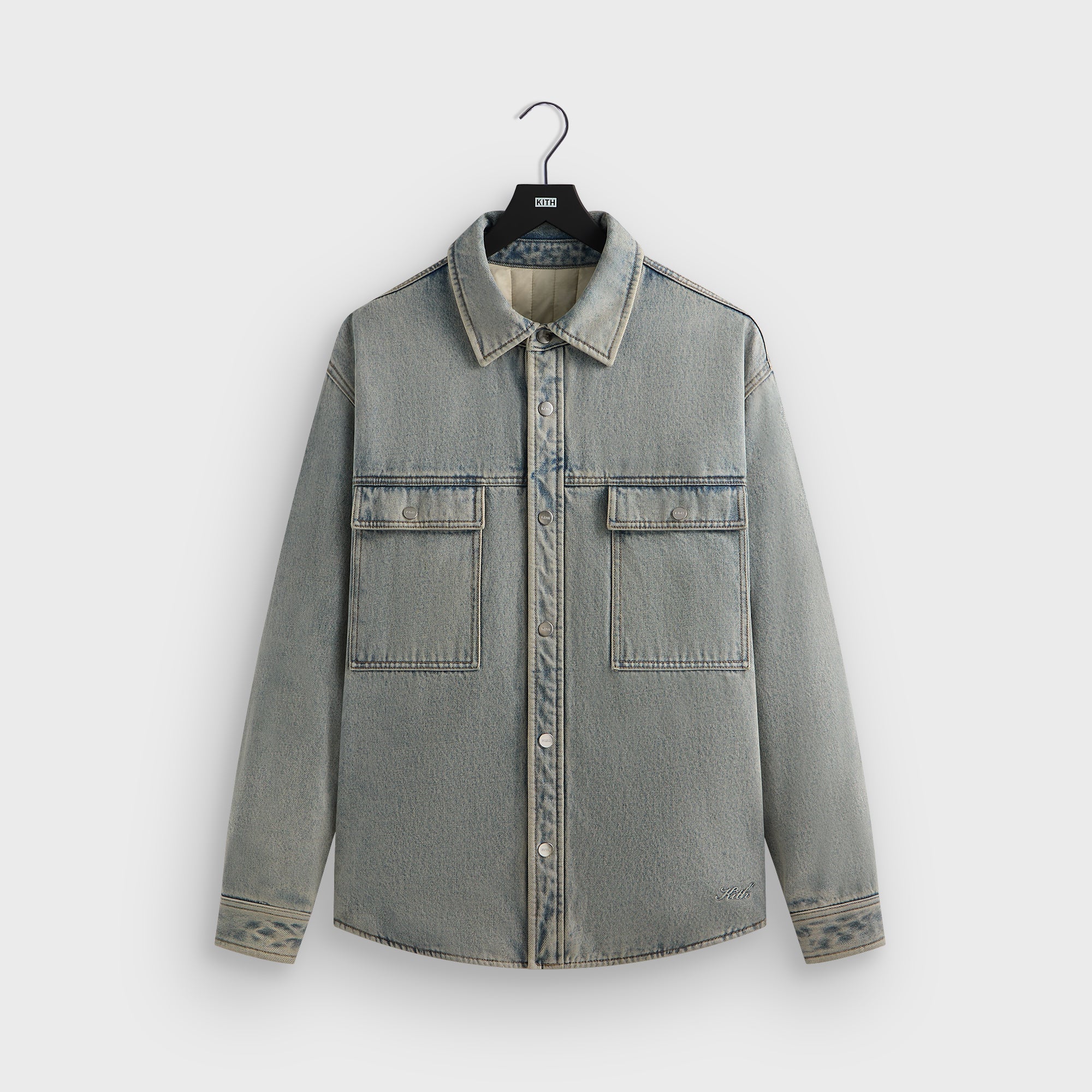 Kith Denim Apollo Shirt Jacket - Cameron Wash