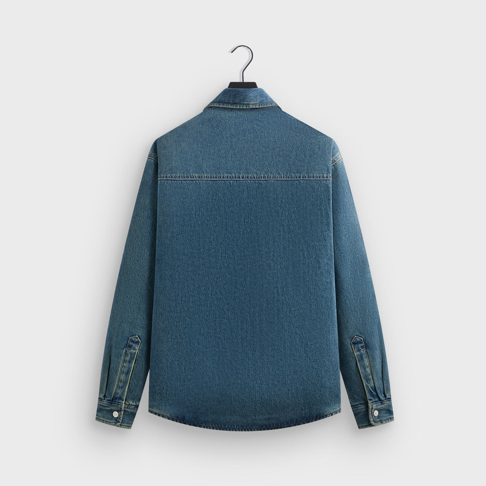 Kith Denim Apollo Shirt Jacket - Luka Wash