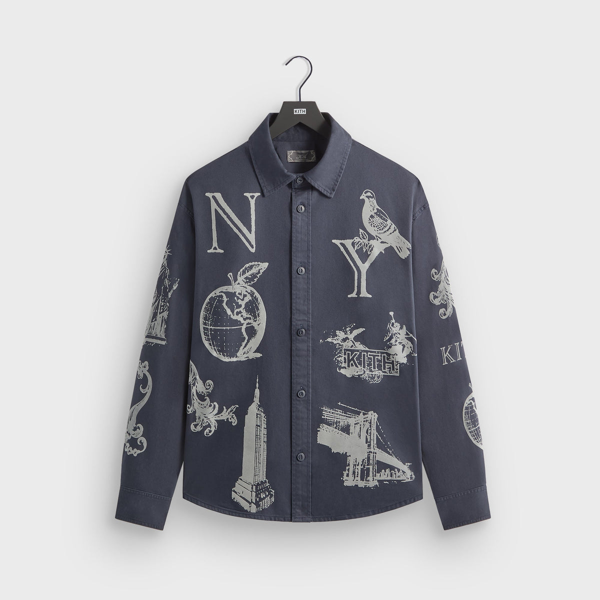 Kith NY Symbols Graphic Apollo Shirt - Nocturnal