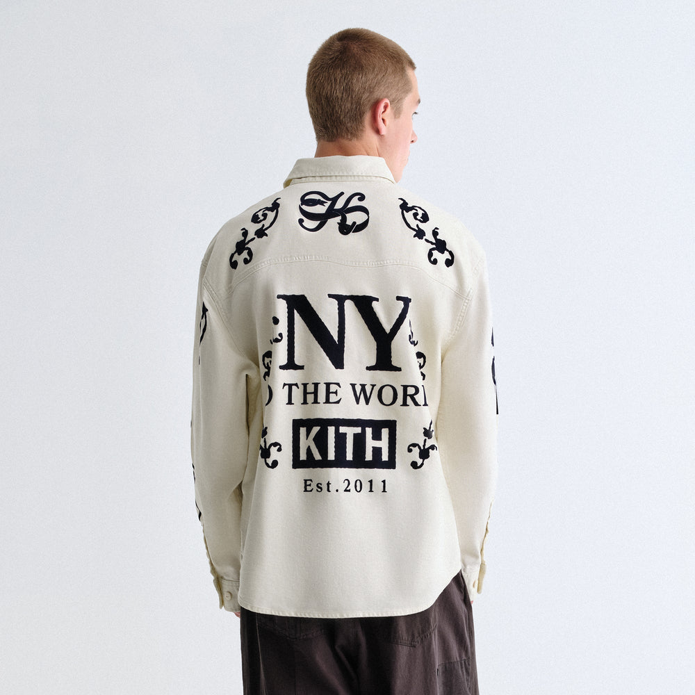 Kith Artisanal NY Graphic Apollo Shirt - Sandrift