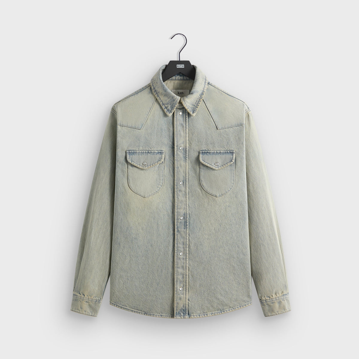 Kith Webster Denim Shirt - Keaton Wash