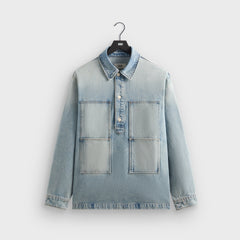 Kith Denim Paterson Pullover Shirt - Bailey Wash