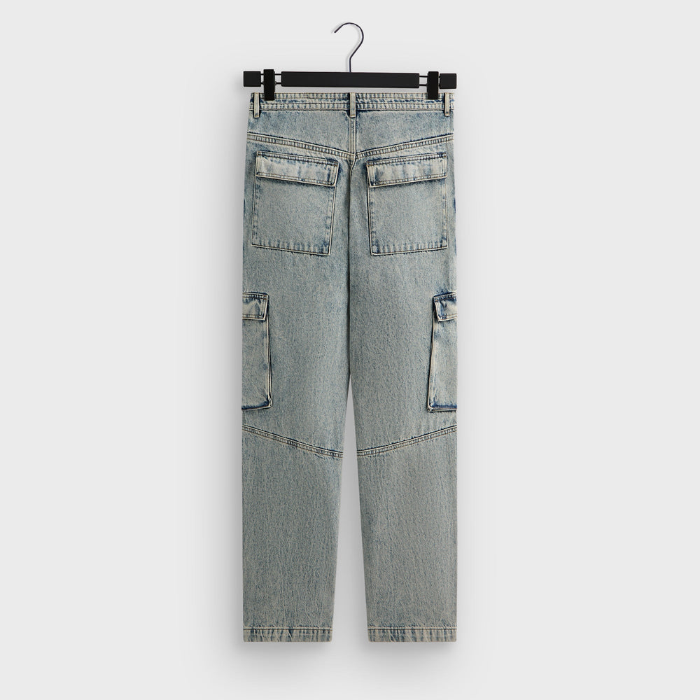Kith Zane Denim Cargo Pant - Cameron Wash