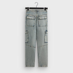 Kith Zane Denim Cargo Pant - Cameron Wash